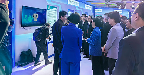 第十二屆APEC中小企業技術交流暨展覽會盛大開幕，工信部副部長徐曉蘭到和普威視展廳巡館指導